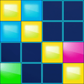 パズルゲーム｜アタマを回転カラーパネル