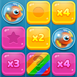 パズルゲーム｜海の中のおさかなパズル