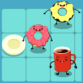 コーヒードーナツパズル