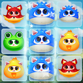 集めてにゃんこパズル