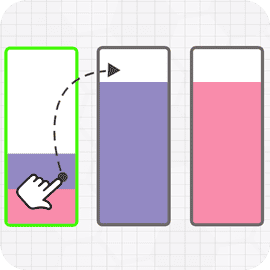 パズルゲーム｜Liquid puzzle