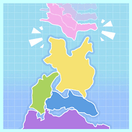パズルゲーム｜都道府県頂上タワーバトル