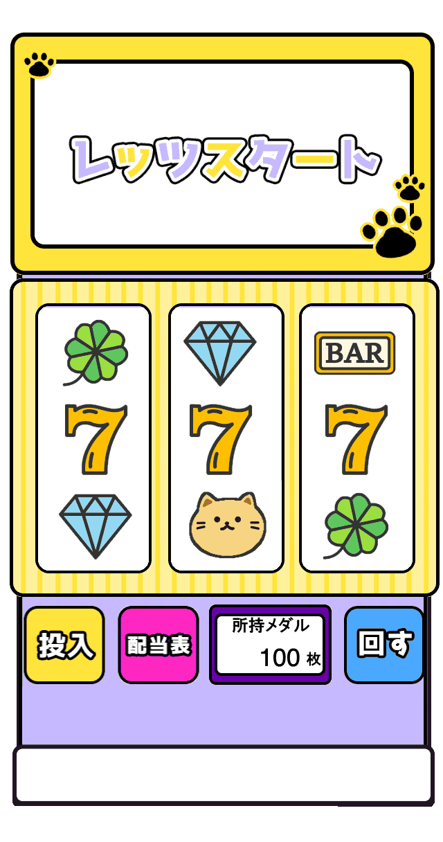 にゃんにゃんラッキースロット